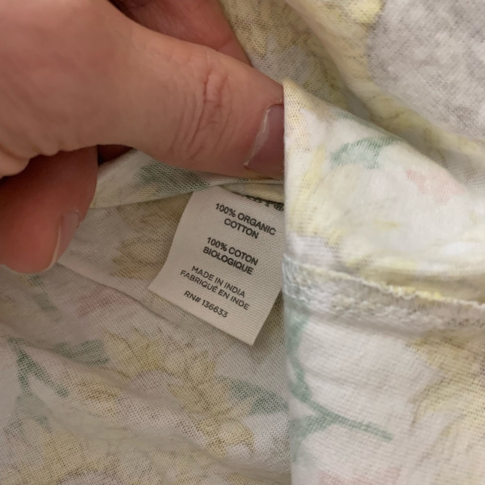 NWT Burt’s Bees Baby Sunflower Organic Cotton Top 18M - Picture 4 of 7